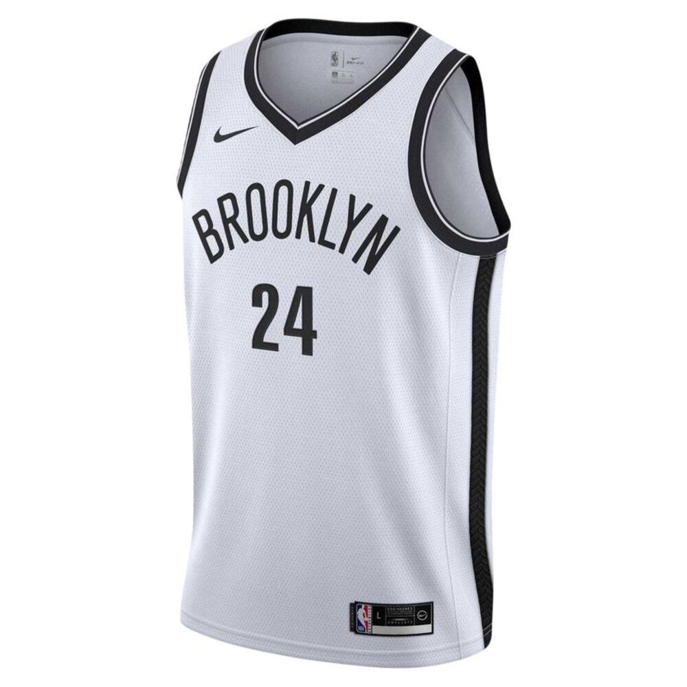 Brooklyn Nets Childrens/Kids Thomas Nike Basketball Jersey / White